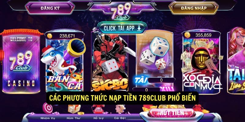 Thanh toán qua thẻ cào khi chơi game tại 789club